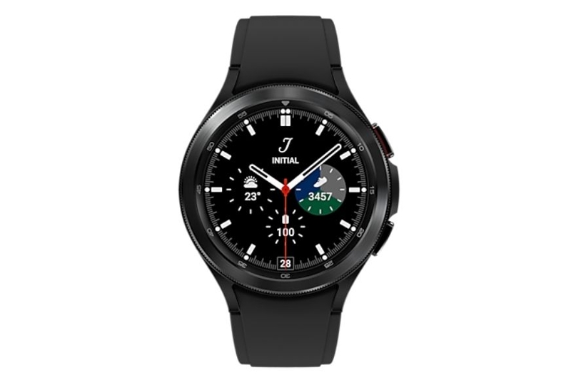 Вы можете увидеть Samsung Galaxy Watch 4 Classic.